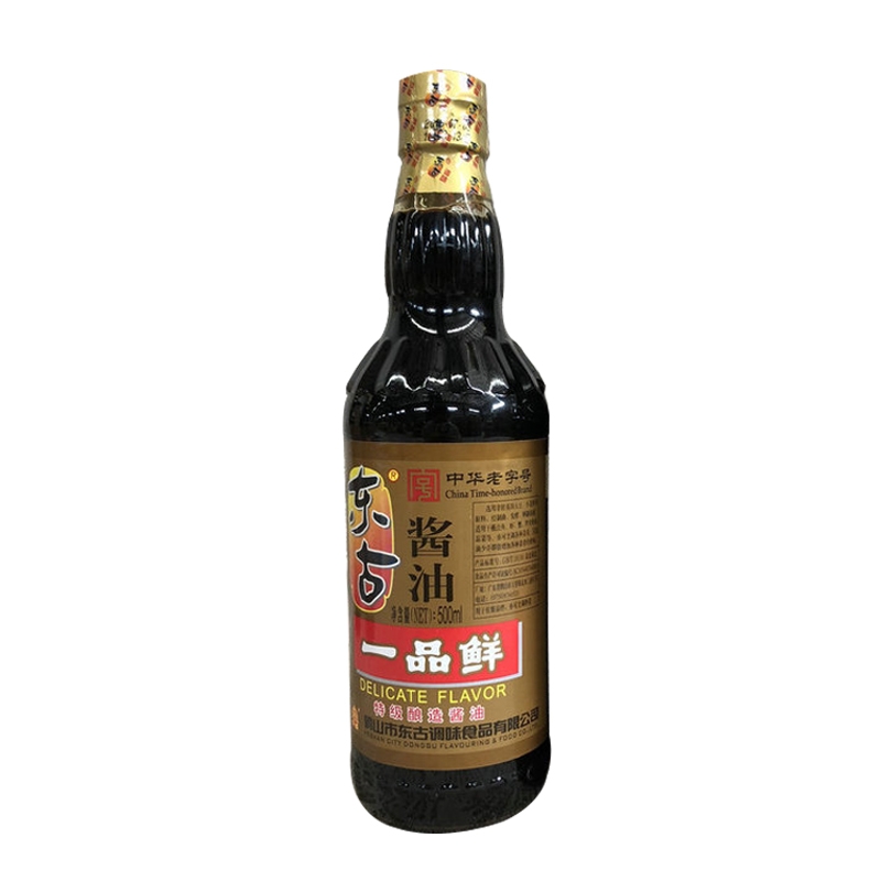 东古一品鲜酱油500ml*12瓶